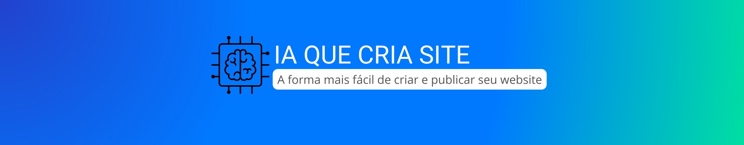 ia que cria site, a forma mais fácil de criar e publicar seu website