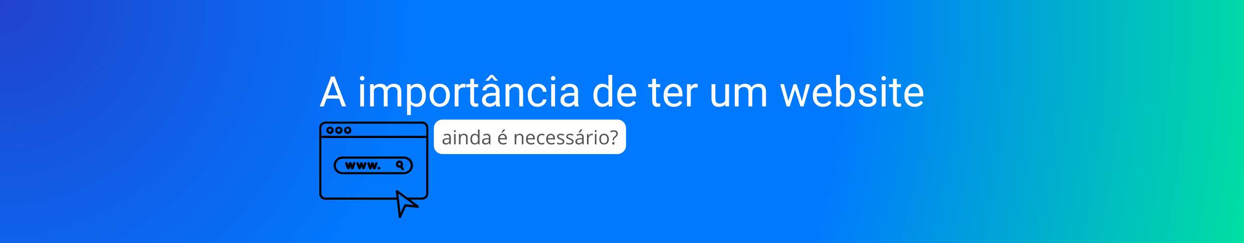 Importância de ter um site em 2025